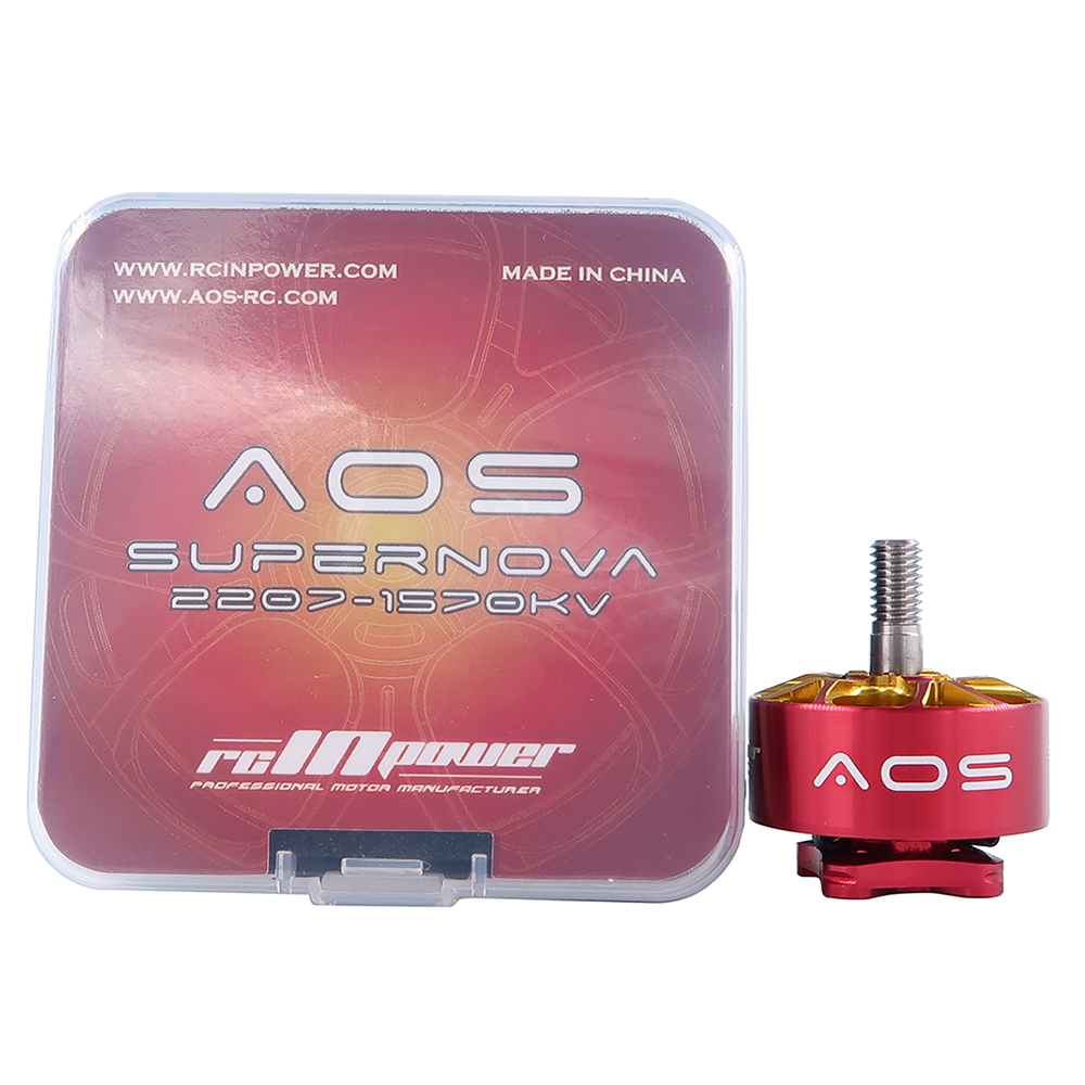Fpv Drone Motor - Rcinpower AOS Supernova 8S 2207-1570KV Brushless
