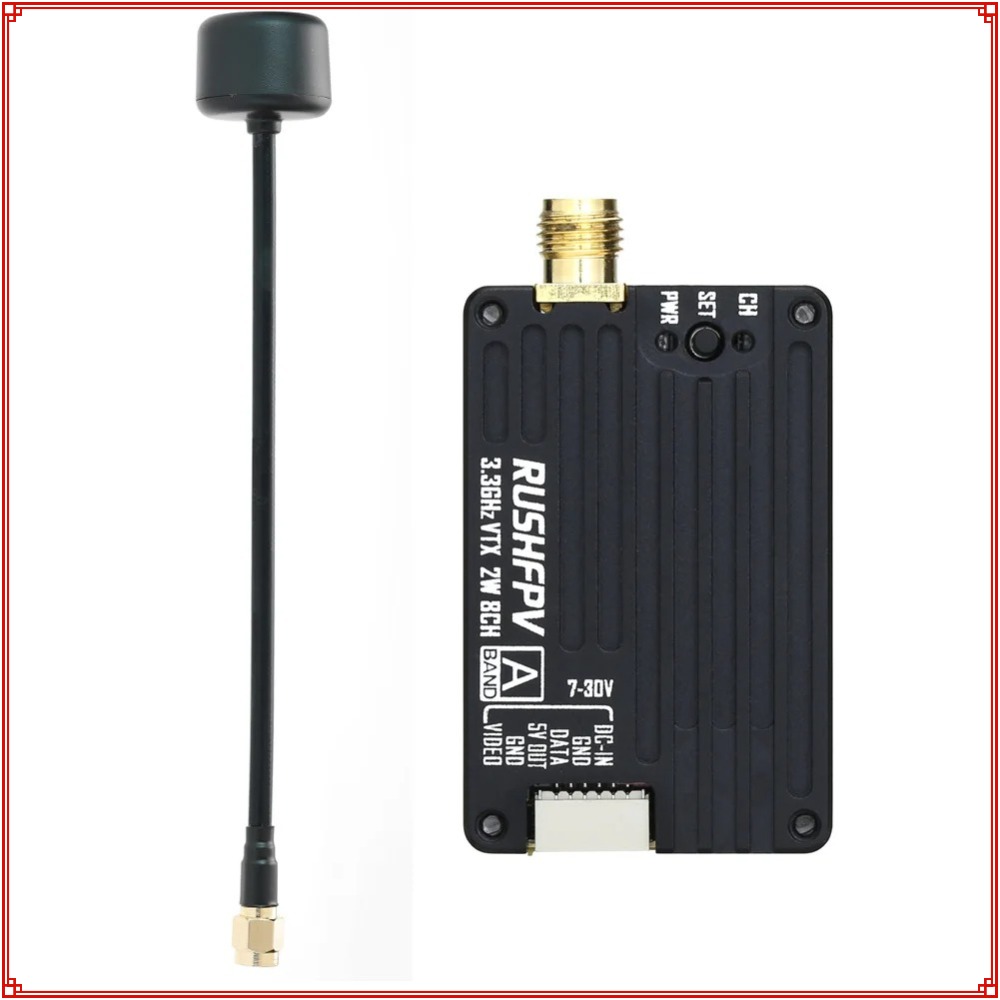 2026 New RUSHFPV 3.3G 2W VTX T - Fpv Drone Receiver review and price
