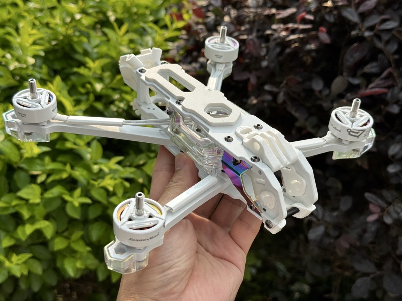 SpeedyBee Mario 5 White Frame  - Fpv Drone Bag review and price
