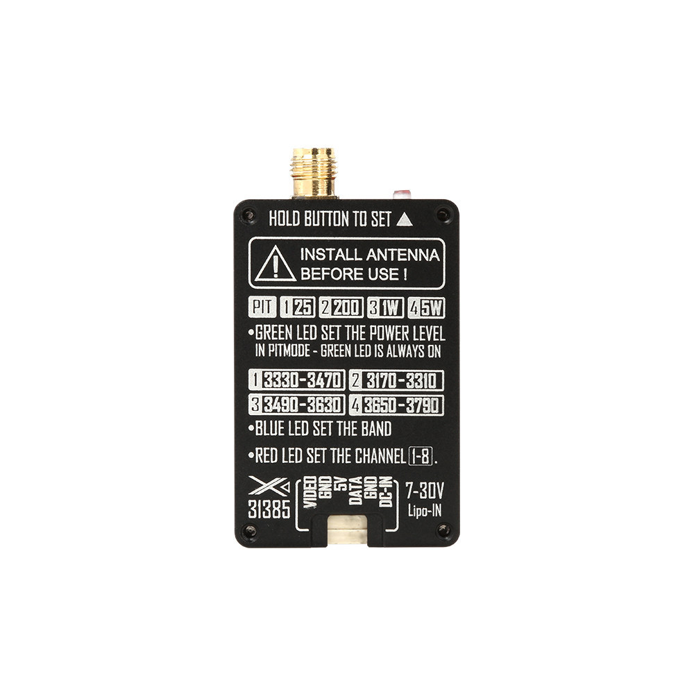 Rushfpv Rush FPV XSPAN 3.1G-3. - Fpv Drone Transmitter review and price