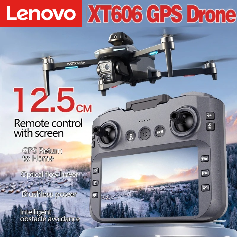 Lenovo XT606 MAX GPS Drone 4k  - Fpv Drone Kit review and price