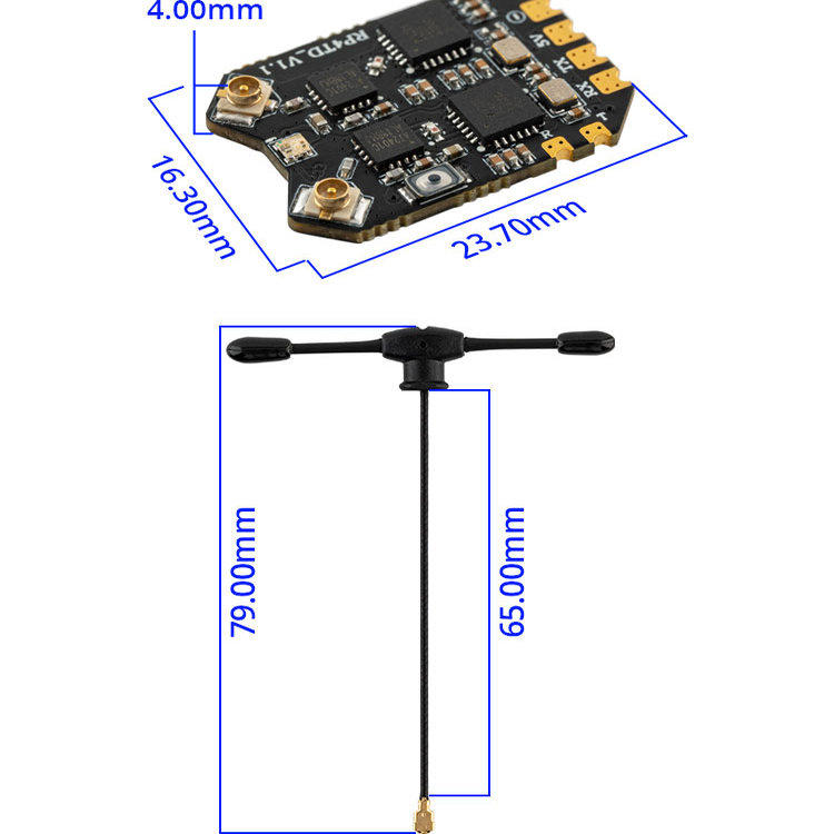 RadioMaster RP4TD ExpressLRS 2 - Fpv Drone Goggles review and price