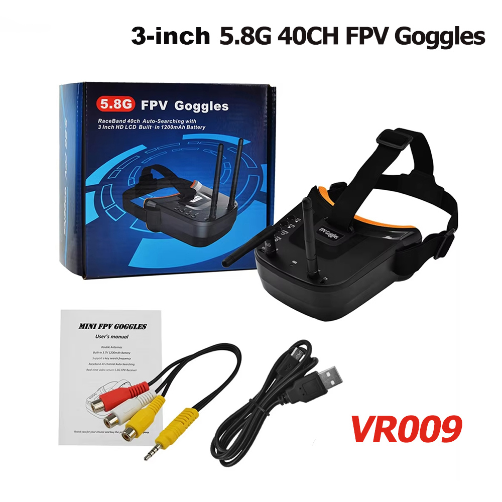 VR009 FPV Video Goggles 3Inch  - Fpv Drone Goggles review and price